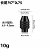 Portabrocas de cambio rápido hexagonal de 3 mordazas, 0.3-8 mm, múltiples especificaciones, portabrocas autoajustable para taladro helicoidal de motor 3.6