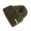 Chapéu de malha irmão do gato outono e inverno Novo doce fresco pullover chapéu frio homens e mulheres simples letra de cor sólida Mark chapéu de lã