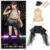 Ropa de Hip-Hop para Niñas Ropa de Jazz para Niñas Trajes de Hip-Hop para Niñas Grupo de Chicas Geniales y Atractivas Disfraces para Escenario Pasarela Actuación de Baile