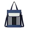 Bolsa de Tutoria para Aluno do Ensino Fundamental Bolsa de Mão Grande Espessa Bolsa para Livros de Tecido Oxford Bolsa para Aula no Contraturno Infantil Mochila de Ombro Único Transversal