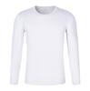 Ropa de Manga Larga de Secado Rápido Logo Impreso Personalizado Camisa Publicitaria de Verano Ropa de Trabajo Cuello Redondo Transpirable Protección Solar Camiseta de Secado Rápido Impresión