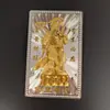 Tarjetas Metálicas de Buda Personalizadas de la Fábrica de Origen, Venta al por Mayor de Tarjetas Metálicas Doradas y Plateadas de Shanzai Tongzi y Kala Bodhisattva, Ofrendas para Templos