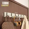 Ganchos invisibles sin taladro para paredes del baño, percheros de entrada y ganchos plegables para dormitorio