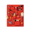 Entrada de puerta de estilo nórdico, accesorios creativos de decoración de pared, estante de almacenamiento de escritorio con agujeros de pared simples