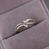 Zhen Rong deseja Venda Quente Criativo Simples Leve Estrela Manhã Diamante AAA Zircônia Anel Europeu e Americano Anel de Noivado para Mulheres