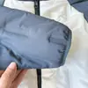 Colección Otoño/Invierno 2026 Ropa Infantil para Niños: Chaqueta de Algodón Ligera, Acanalada, Delgada, con Capucha, Contraste de Color, al por Mayor