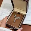 Colar Exquisito Inspirado em Videogame, Colar Super Brilhante de Diamante e Pérola, Gargantilha de Luxo Leve Moderna e Versátil