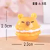 Novo Micro-paisagem Criativo Fofo Animal Filhote Kapi Balama Caron Acessórios Decorativos Casa de Boneca Pequenos Enfeites