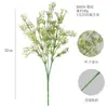 Centenas de Arranjos de Flores Gipsofila de Plástico Soft-Touch para Decoração de Casa, Flores Artificiais para Exportação, Fábrica de Flores Artificiais, Paisagismo de Jardim