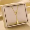 Collares Casuales Lindos de Moda Estilo Coreano con Adorno de Pedrería Cortos Gruesos de Oso Corazón Borla Trébol de Cuatro Hojas Sin Decoloración en Varios Estilos