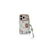 Bolo Urso Coala é adequado para capas de celular iPhone 18 Pro Max, pulseiras de celular Apple 17 e designs fofos de desenhos animados 16 e 15