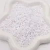 Cuentas tubulares de acrílico de color sólido de 4 mm, cuentas sueltas simples, material para pulsera y collar con cuentas hechas a mano para bricolaje, accesorios de joyería al por mayor