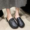 Botas de Neve Slip-On de Cano Largo para Mulheres 2026 de Inverno, Superfície de Couro Impermeável, Leve, Espessada, Antiderrapante, Quente