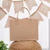 Bolso Tote de Fieltro para Viajes Diarios, Bolso Tote de Fieltro de Gran Capacidad, Bolso Tote Personalizable para Regalo Corporativo