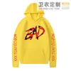Sudadera con capucha y forro polar de moda callejera para hombre y mujer, Otoño e Invierno Transfronterizo, Sudadera deportiva para pareja
