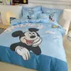 Juego de cuatro piezas con estampado de dibujos animados de Disney de algodón, 100% algodón puro, adorable ropa de cama auténtica de la propiedad intelectual Zootopia