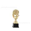 Trofeo personalizado al por mayor personalizado para niños de la escuela, fútbol azul, caligrafía, baile, deportes, competición, plástico universal, pequeño trofeo