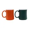 Taza Cerámica Gran Capacidad, Taza para Beber en Casa, Pareja de Aspecto Elegante, Taza de Desayuno Simple Nueva de Sublimación