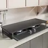 Cubierta para estufa de gas de cocina, estante para encimera, estante de almacenamiento, organizador multifuncional, divisor de estufa y estante de almacenamiento para uso doméstico