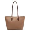 Bolsa de Hombro Popular Transfronteriza para Mujer, Gran Capacidad Nuevo Estilo 2025, Bolso Versátil de Axila, Bolso de Hombro de Viaje de Color Contrastante de Moda