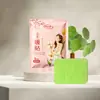 Almofadas de aquecimento descartáveis com tema de desenho animado para períodos menstruais, proporcionando calor duradouro; almofadas térmicas de artemísia para a cintura e o abdômen