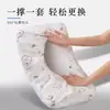 Funda de almohada desechable Funda de almohada de viaje Engrosada a prueba de suciedad Funda de almohada para litera doble Cubierta de polvo desechable