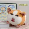Juguete de Peluche Colgante de Hámster Muñeco Divertido de Cobaya Que Puede Hacer Sonidos y Paquete de Expresiones Muñeca Regalo de Cumpleaños para Niñas