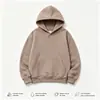 Sudadera con capucha de color liso para niños, forrada de forro polar, una prenda básica versátil con capucha tanto para niños como para niñas, venta al por mayor de ropa infantil, envío directo disponible
