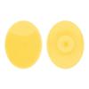 Escova de Limpeza de Silicone Tamanho Pequeno Escova Facial de Silicone Infantil Escova de Shampoo para Bebê Oval Escova de Massagem para Banho