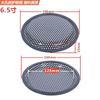 Cubierta de red para altavoz con orificio grande, máscara de altavoz de sonido de 5, 6,5, 8, 10, 12 y 15 pulgadas, red de hierro