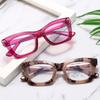 2025 Nuevo estilo europeo y americano, elegantes y a la moda, gafas antiazules, Street Beat, combinables con todo, para celebridades de Internet, mismo estilo, gafas planas de alta calidad.