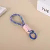 Alça de Celular Transfronteiriça, Novo Estilo Nó de Gaze Trançado Chaveiro Cordão, Alça de Pulso Anti-Perda, Cordão para Garrafa de Água