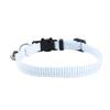 Suministro Transfronterizo Nuevo Collar para Gato a Rayas Rosas Collar para Gato con Lazo de Caballero con Campana Collar con Hebilla de Cabeza de Gato