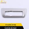 Adequado para modelos 2020 de moldura decorativa de controle de farol Ruiji Ajuste do interruptor de chave do farol Ruiji acessórios de patch brilhante
