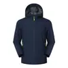 Chaqueta recubierta cortavientos ligera con logo personalizado, ropa de trabajo, chaqueta de trabajo para exteriores a prueba de viento e impermeable, chaqueta bordada para team-building y montañismo