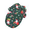 Perros y Gatos Medianos y Grandes Ropa Teddy Bichón Bulldog Francés Forrado de Polar Navidad Estampado Sudadera para Gato Invierno Suministros para Mascotas