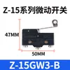 Interruptor de límite micro switch detección de recorrido contacto plateado TM/Z15/YBLXW5 miniatura recorrido pin M3 cableado