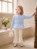 Cárdigan de Punto Jerry para Bebé Niña 2026 Otoño Nuevo Chaqueta Infantil Conjunto de Otoño para Bebé Top para Niña Pequeña de 5 Años