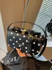 Bolso de Lunares Transfronterizo para Mujer, Bolso de Hombro Elegante y Versátil, Bolso Cruzado de Moda para el Viaje Diario de Chicas