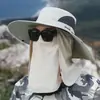 Sombrero para Hombre, Sombrero de Pesca de Verano con Protección Solar, Protección Solar e Impermeable, Cubre Rostro, a Prueba de Polvo, Sombrero de Pescador Completamente Cerrado, Protección de Cuello del Fabricante