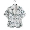 3646-3699 Camisa Floral de Manga Corta para Hombres y Mujeres Mismo Estilo Pareja Vacaciones en la Playa Tailandia Hawái Festival Songkran Yunnan