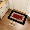 Felpudo de Alfombra para Puerta de Entrada para Uso en el Hogar, Imitación Lino con Base de Goma, Felpudo Antideslizante, Felpudo Resistente a Manchas, Alfombra Anti-Sisal al por Mayor