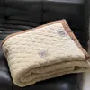 Exportado para a Coreia, Colcha de Piquet Classe A para Mães e Bebês com Dez Camadas de Gaze de Algodão Puro, Jacquard Tingido no Fio e Núcleo de Fibra de Soja