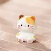 Adornos Pequeños de Micro-Paisaje, Gatitos de Dibujos Animados Creativos, Decoraciones DIY para Sala de Estar, Figuritas Lindas de Resina, Adornos Pequeños para Escritorio de Coche
