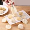 Molde para Estampado de Pastel de Luna de Piel de Hielo para Hogar DIY Presionado a Mano Herramienta de Impresión para Hornear Dim Sum Molde para Pastel de Frijol Mungo Juego