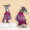 Comercio exterior nuevo ropa de dos patas con estampado de leopardo para perro ropa para mascotas pequeñas y medianas oso bomei koji oso teddy venta al por mayor
