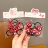 Nuevas Gomas para el Cabello Infantiles con Perlas Lindas para Niñas Pequeñas, Alta Elasticidad, Suaves con el Cabello, Pequeñas Gomas para Moños para Niñas