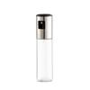 Botella Pulverizadora de Aceite Tipo Prensa de 100ml Botella de Aceite para Cocina y Barbacoa Botella de Vidrio para Condimentos Boquilla de Acero Inoxidable Olla Pulverizadora de Aceite Control de Aceite para el Hogar