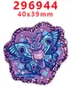 Accesorios Acrílicos de Dibujos Animados con Purpurina Transfronterizos Accesorios para Joyería DIY de Resina Parche Pasador Pasador Gt-Z-296851