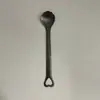 Colher de Aço Inoxidável 304 para Mesa, Colher Criativa de Patinha de Gato em Desenho Animado, Colher de Mistura, Colher de Sobremesa, Colher Fofa, Colher de Café